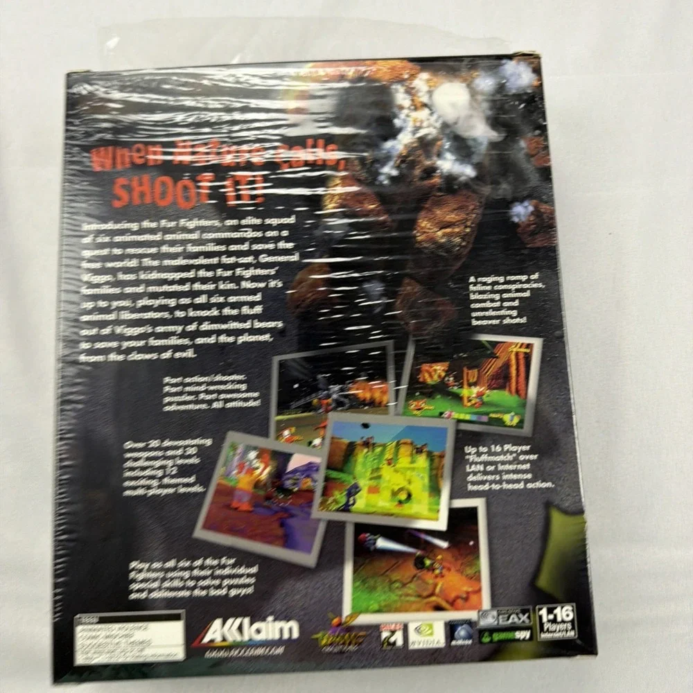 Fur Fighters, 2000, Big Box, VG‎